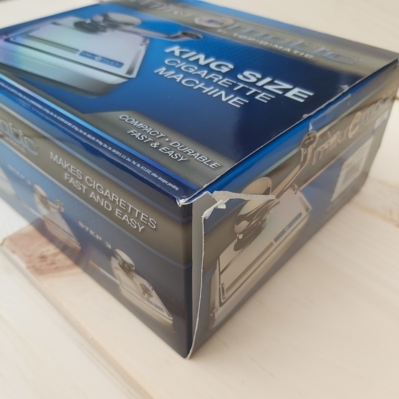 KING size cigarette maker MikrOmatic by Top-O-Matic rolling machine - Picture 6 of 11